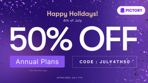 Pictory Holiday Sale [50% OFF]